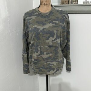 EXPRESS Camouflage Print Sweatshirt